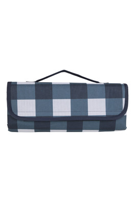 Picnic Mat - Patterned - Corn Blue