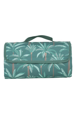 Picnic Mat - Patterned - Dark Green