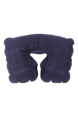 Inflatable Travel Pillow - Navy