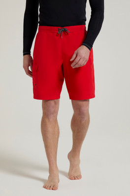 Ocean Mens Boardshorts - Red