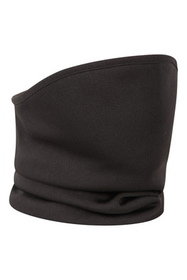 Stretch Fleece Neck Gaiter - Black