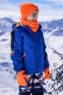 Raptor Kids Snow Jacket - Cobalt