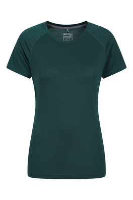 Quick Dry Womens T-Shirt - Green