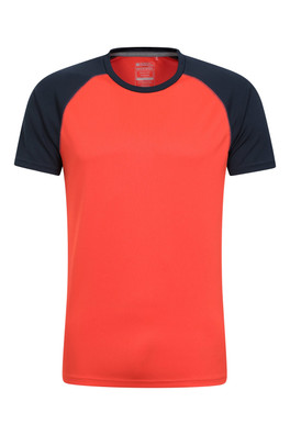 Endurance Mens IsoCool Active T-Shirt - Orange
