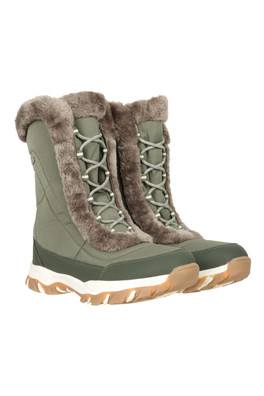 Ohio Womens Snow Boots - Khaki