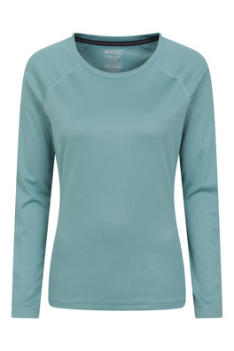 Endurance Womens Long Sleeve Top - Pale Green
