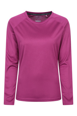 Endurance Womens Long Sleeve Top - Purple