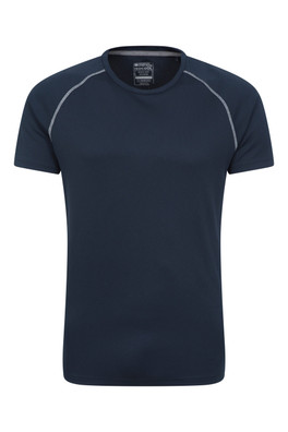 Endurance Mens IsoCool Active T-Shirt - Navy Reflect