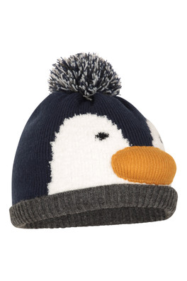 Penguin Kids Hat - Blue