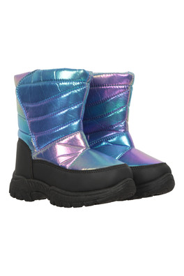Caribou Toddler Adaptive Snow Boots - Iridescent