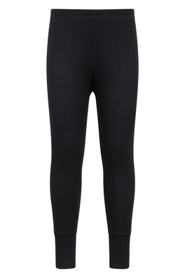 Talus Kids Base Layer Thermal Pants - Black