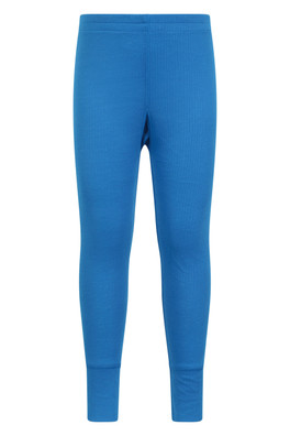 Talus Kids Base Layer Thermal Pants - Cobalt