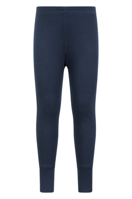 Talus Kids Base Layer Thermal Pants - Navy