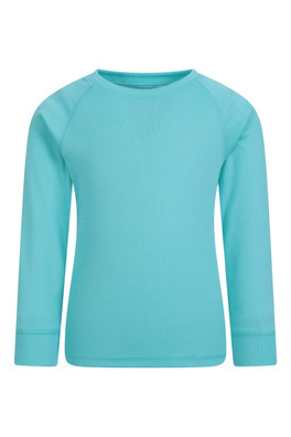 Talus Kids Base Layer Top - Teal