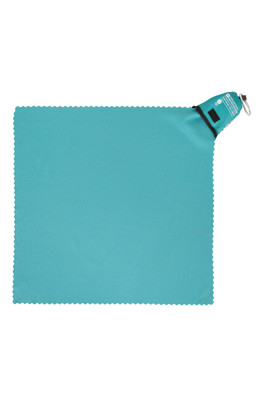 Clip Travel Towel - 40 x 40cm - Teal