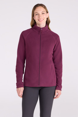 Raso Womens Fleece - Burgundy