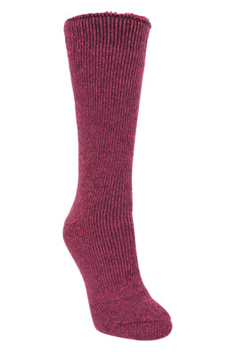 Radiate Extreme Womens Thermal Mid-Calf Socks - Berry