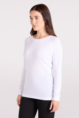 Thermal Womens Base Layer Top - White