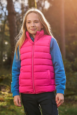Rocko Kids Padded Gilet - Pink