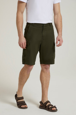 Lakeside Mens Cargo Shorts - Khaki