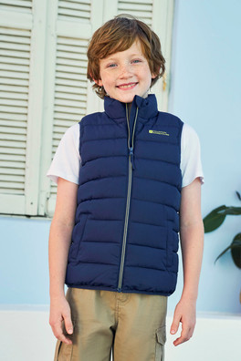 Rocko Kids Padded Gilet - Dark Blue