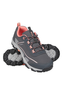 Softshell Kids Shoes - Light Grey