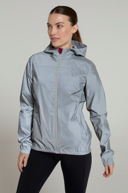 Dashing Womens Reflective Jacket - Silver