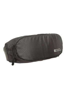 Padded Sports Bum Bag - Black