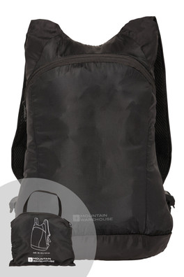 Packable Backpack - Black