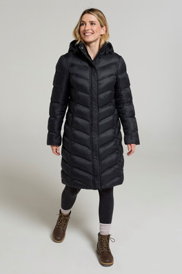 Alexa Womens Padded Jacket - Black
