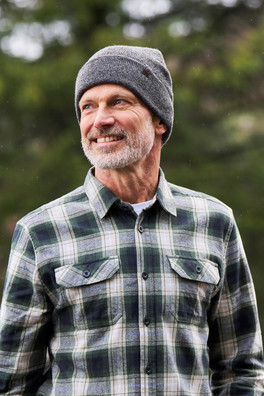 Compass Mens Beanie - Black