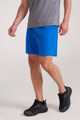 Hurdle Mens Running Shorts - Cobalt