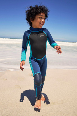 Kids Full 2mm Wetsuit - Teal