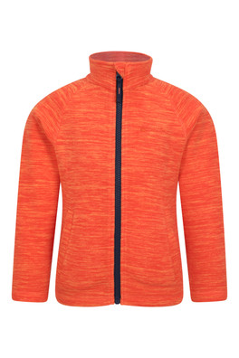 Snowdonia Kids Fleece - Bright Orange