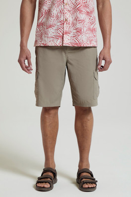 Explore Mens Shorts - Beige