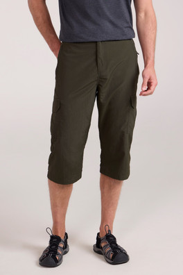 Explore Mens Long Shorts - Khaki