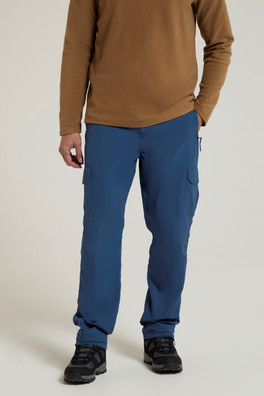 Explore Mens Trousers - Blue