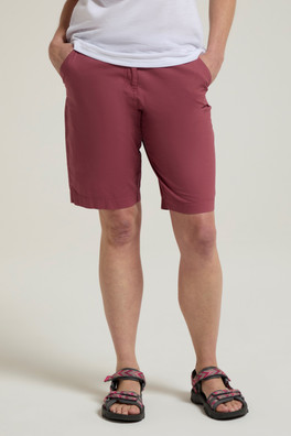 Coast Stretch Womens Shorts - Purple