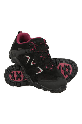 Curlew Womens Waterproof Shoes - Black