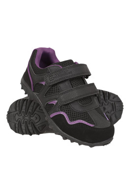 Mars Kids Adaptive Non-Marking Trainers - Purple