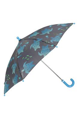 Kids Printed Umbrella - Dark Blue