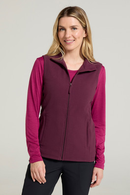 Camber Womens Gilet - Burgundy