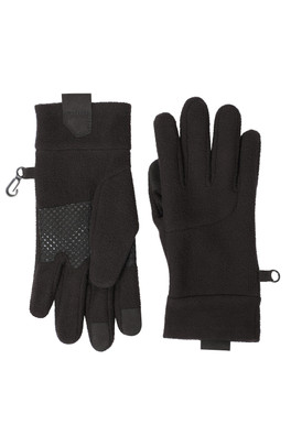 Womens Windproof Thinsulate Gloves - Black