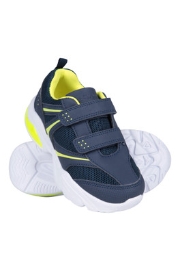 Light Up Adaptive Toddler Shoes - Navy
