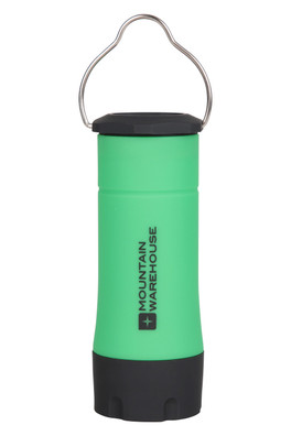 2-in-1 Rubber Torch - Bright Green