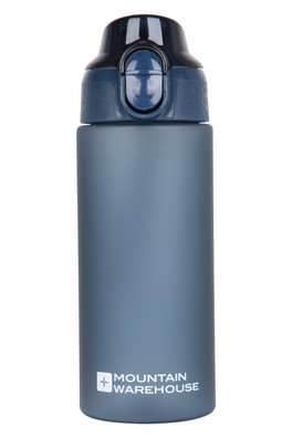 BPA Free Push Lid Water Bottle - 500ml - Navy