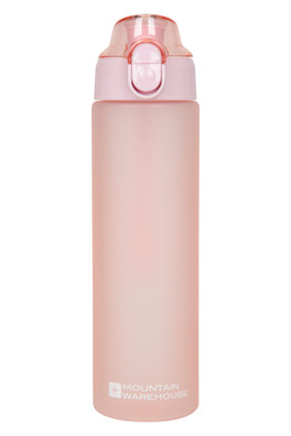 BPA Free Push Lid Water Bottle - 700ml - Light Pink