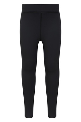 Flick Flack Soft Touch Kids Leggings - Black