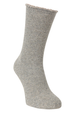 Extreme Mens Thermal Merino Wool Mid-Calf Socks - Grey