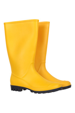Splash Womens Wellies - Mustard